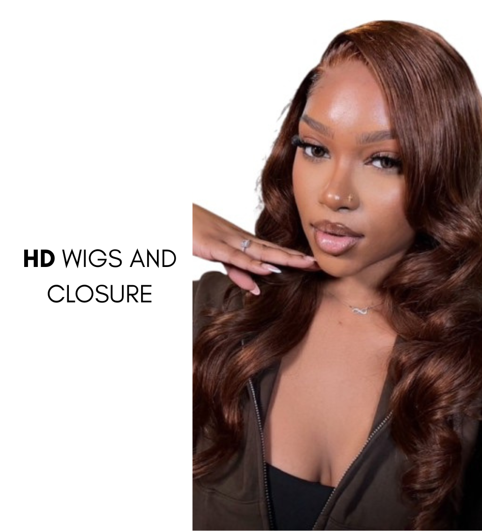 Wig and closure